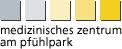 Logo des medizinischen Zentrums am Pfühlpark